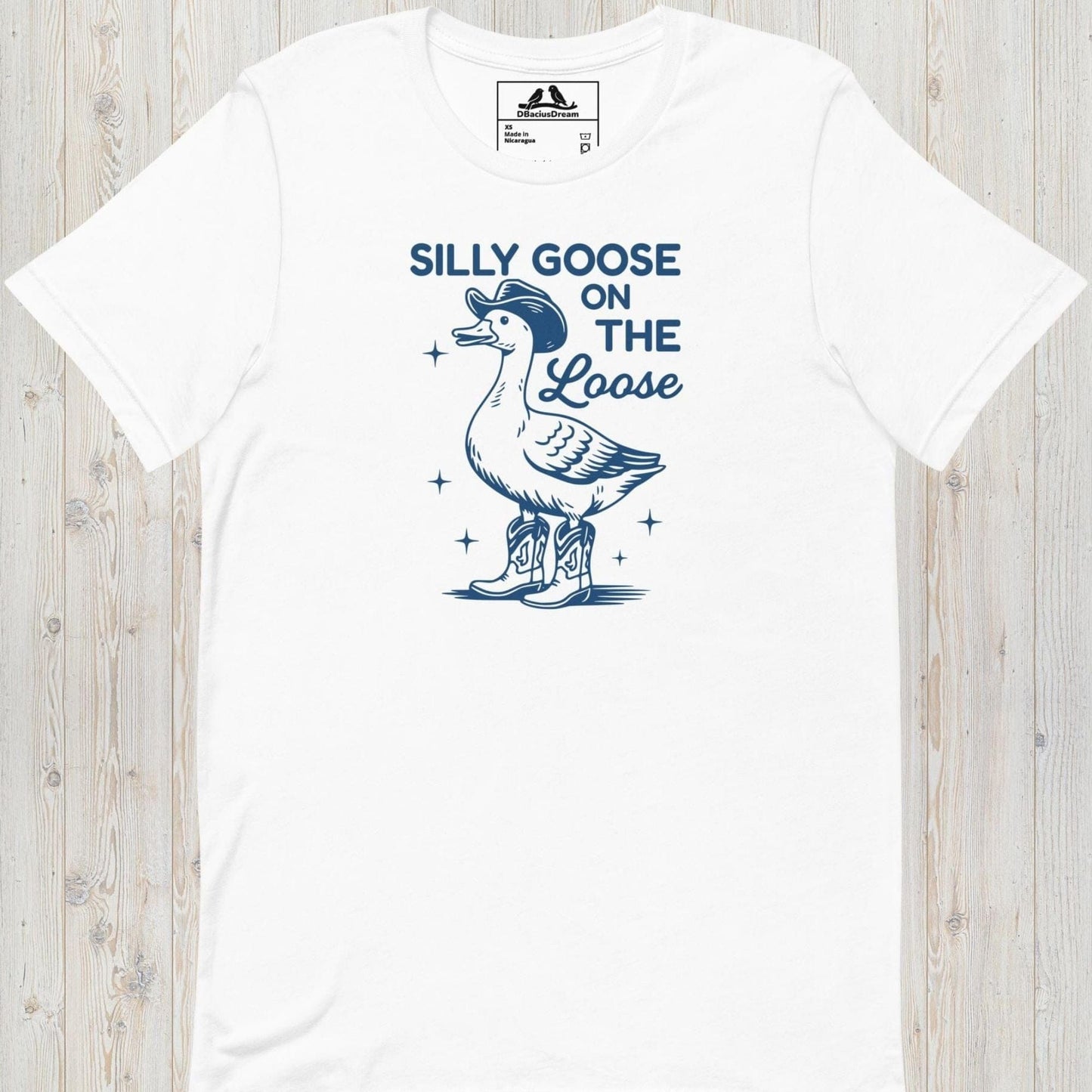 Silly Goose On The Loose Unisex t-shirt