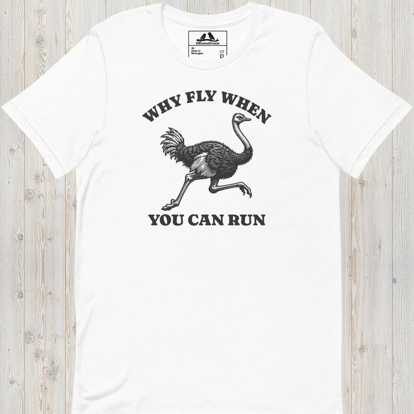 You Can Run Unisex t-shirt
