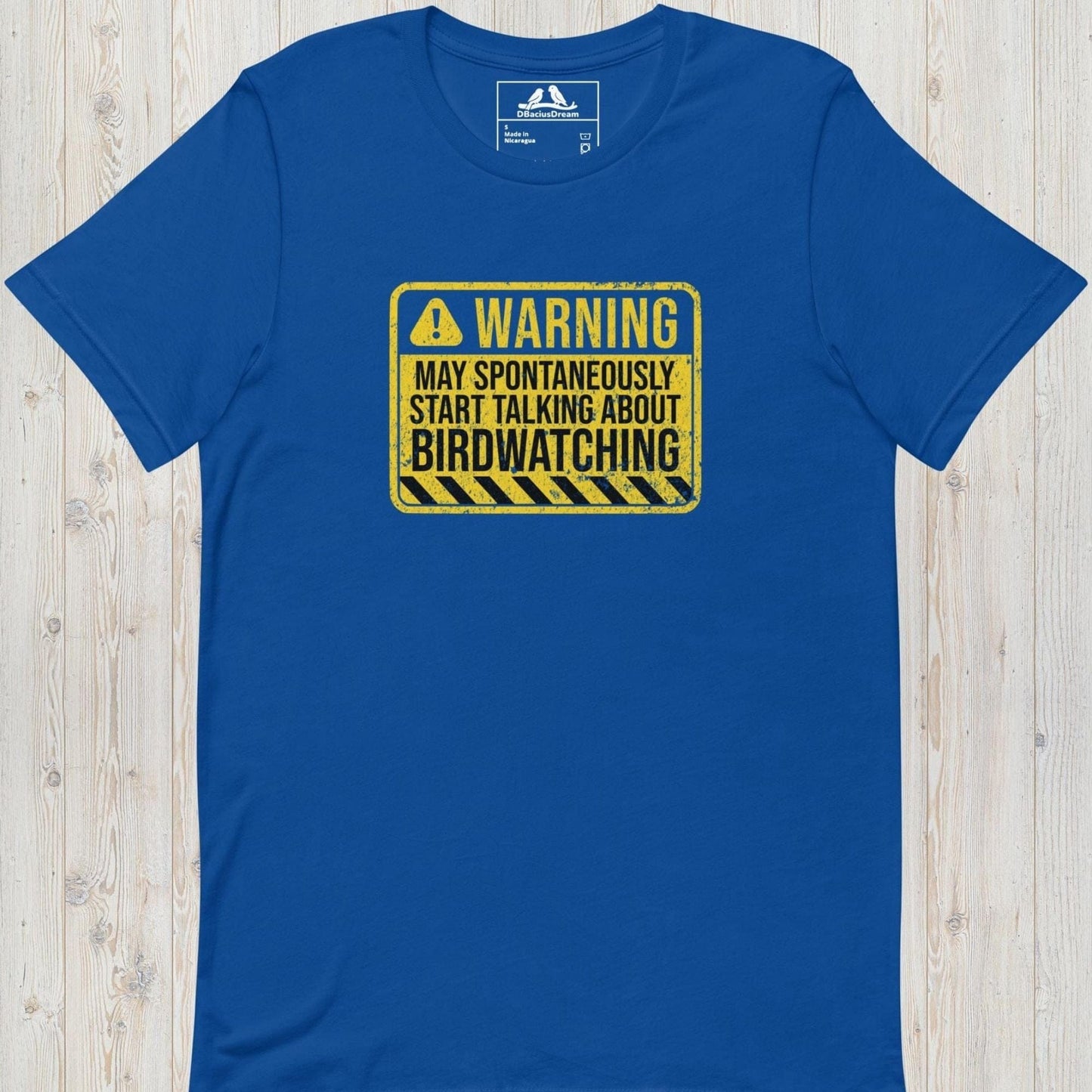 Birdwatching Warning Unisex t-shirt