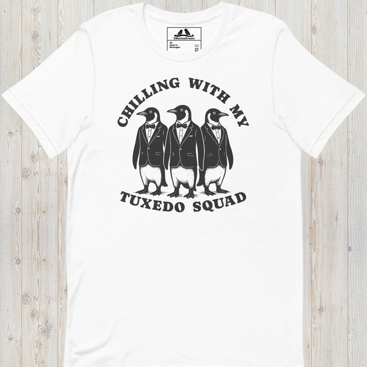 Tuxedo Squad Unisex t-shirt