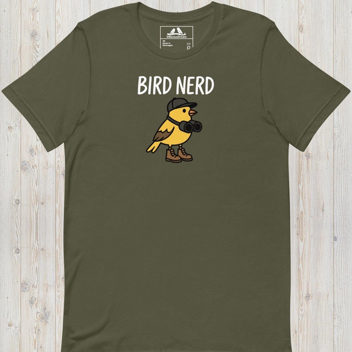 Bird Nerd Unisex t-shirt