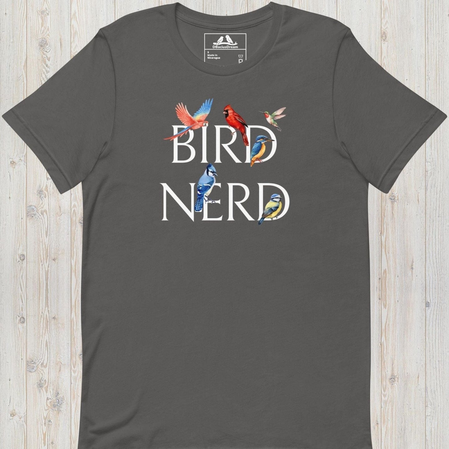 Bird Nerd Unisex t-shirt