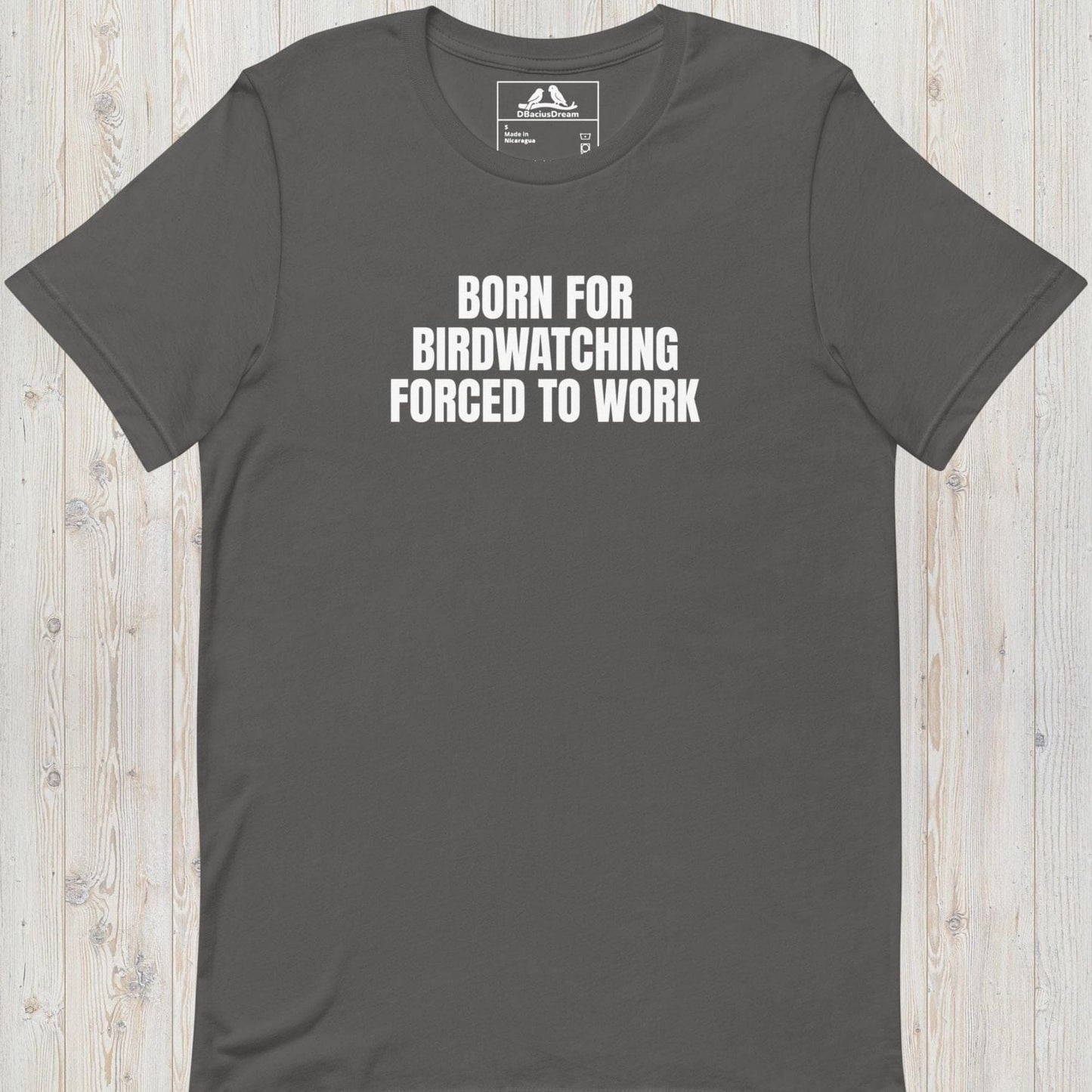 Born For Birdwatching Unisex t-shirt