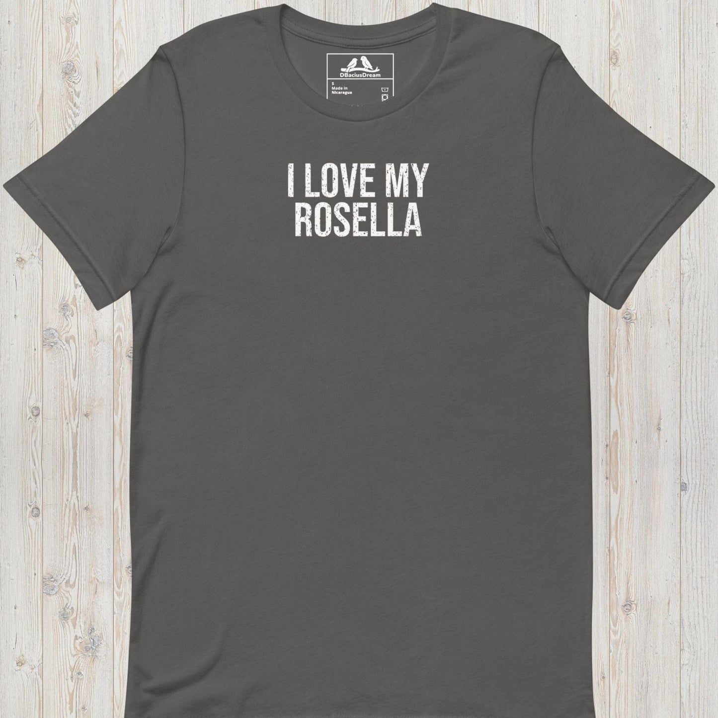 I Love My Rosella Unisex t-shirt