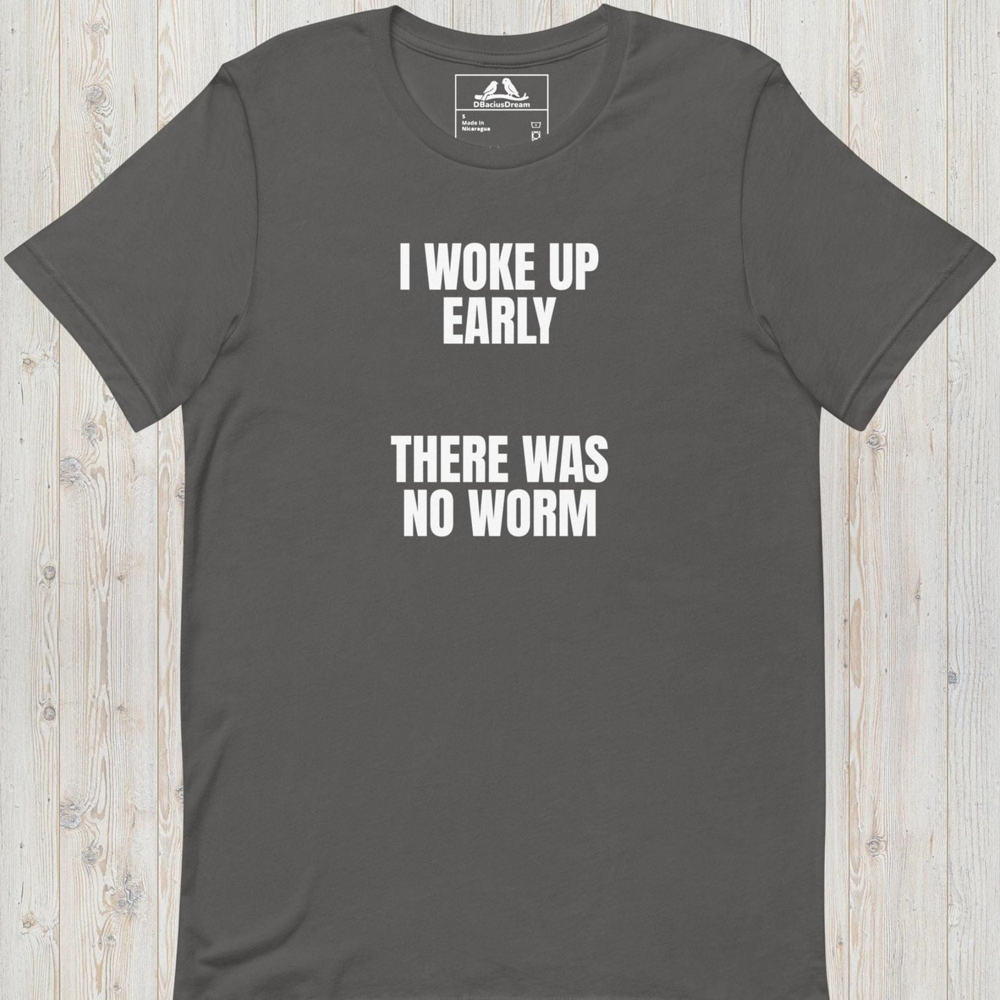 I Woke Up Early Unisex t-shirt