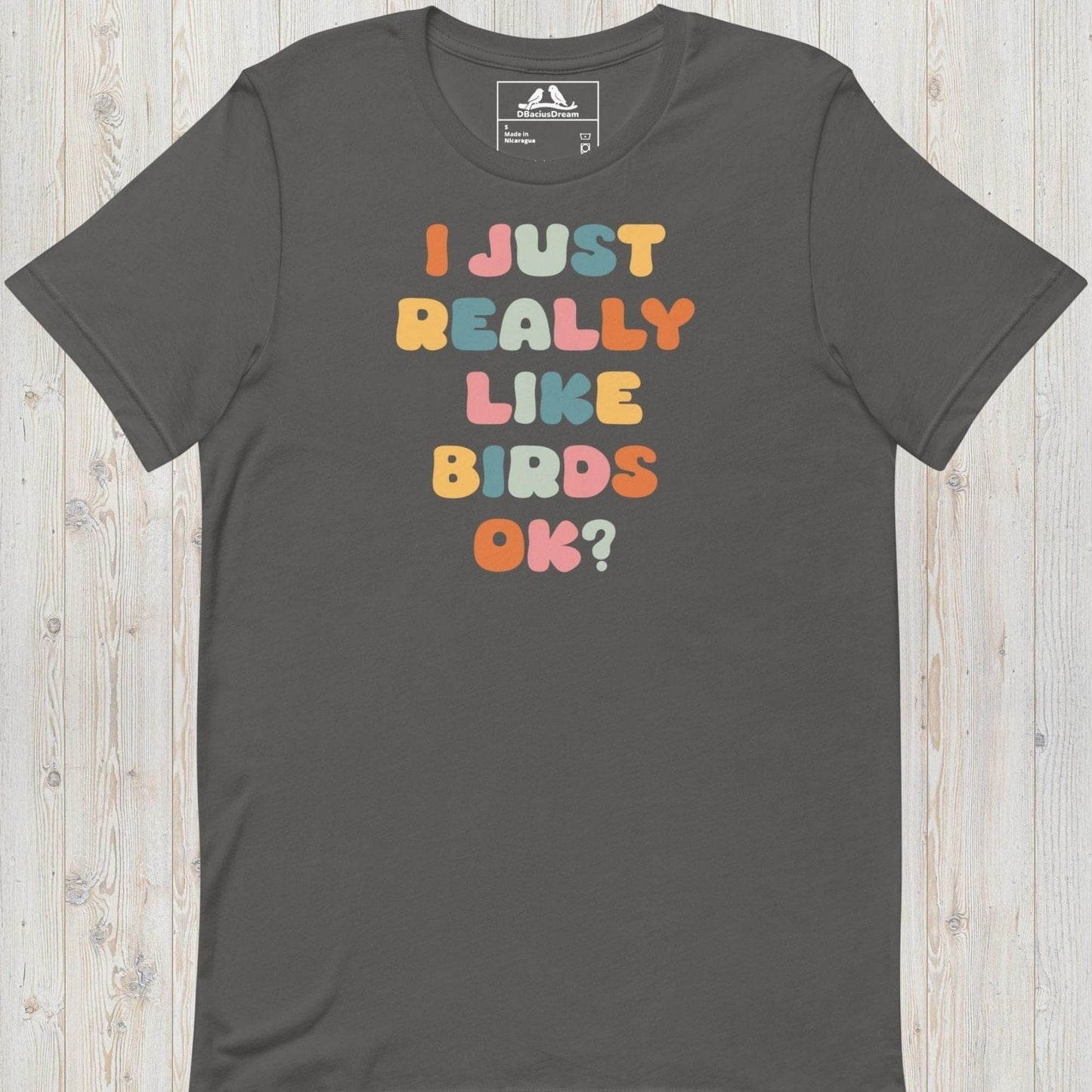 Really Like Birds Unisex t-shirt