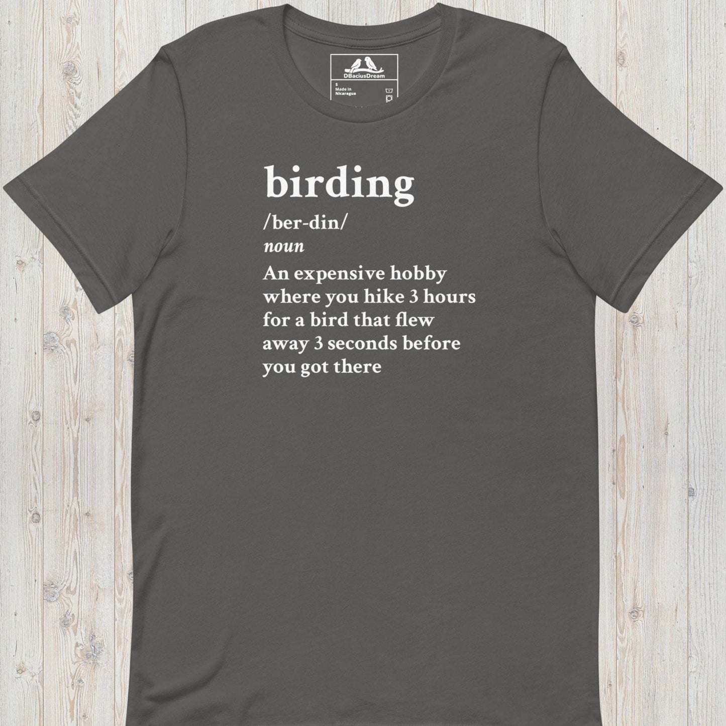 Birding Unisex t-shirt