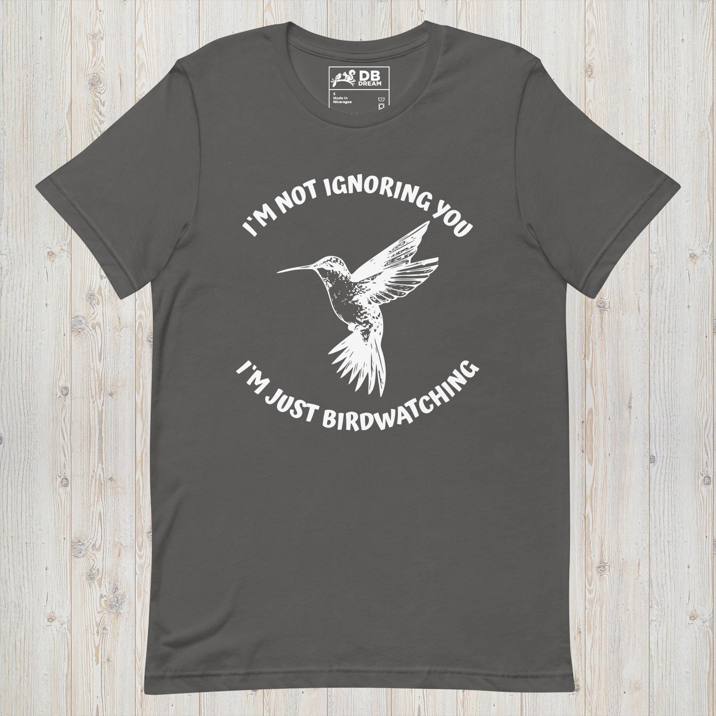 Just Birdwatching Unisex t-shirt