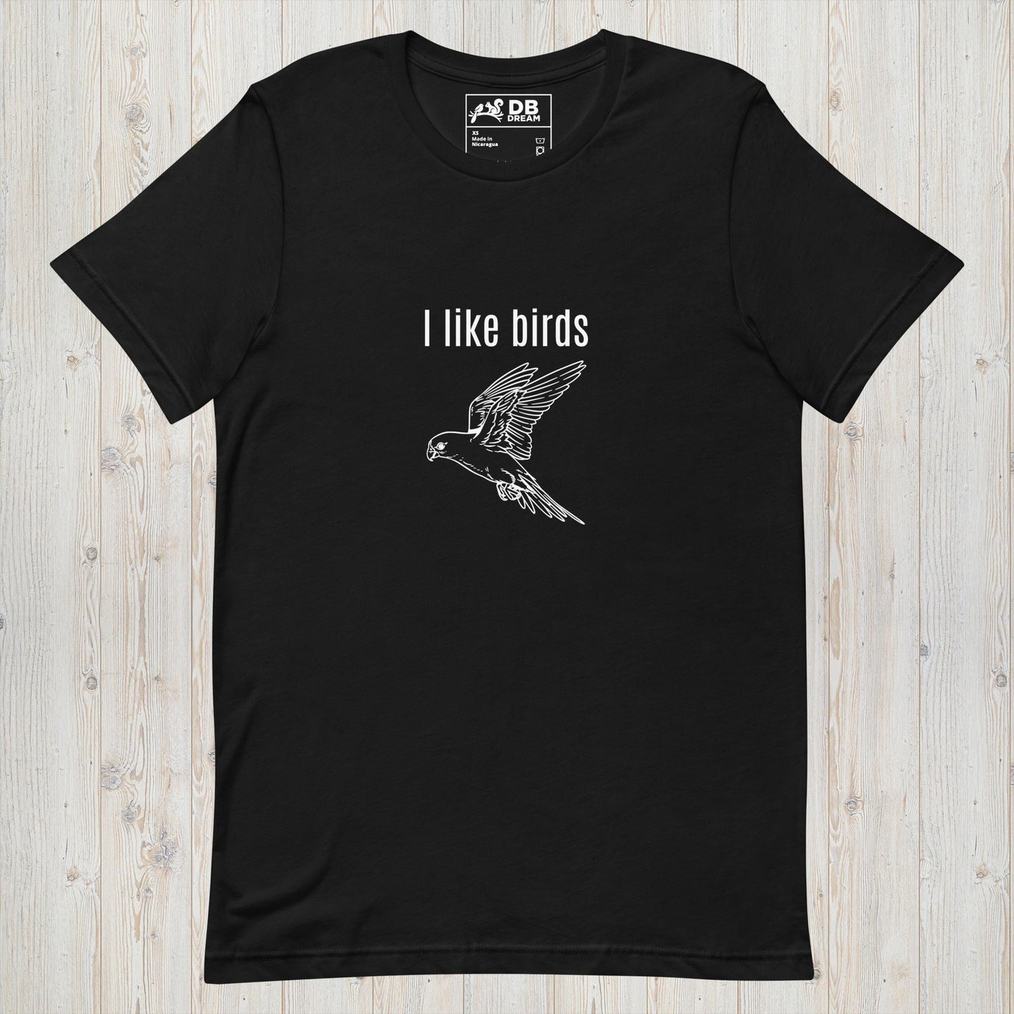 I Like Birds Unisex t-shirt