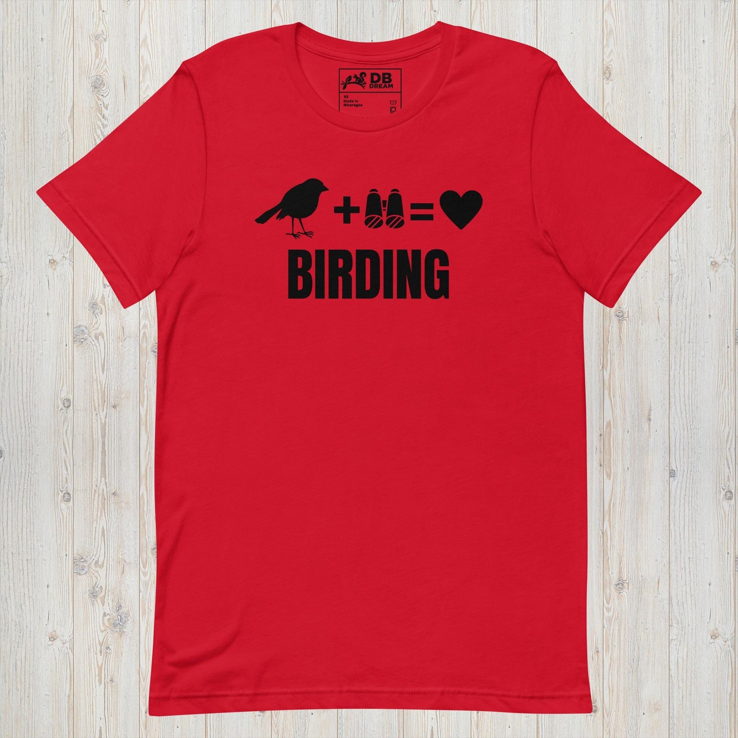 Birding Love Unisex t-shirt