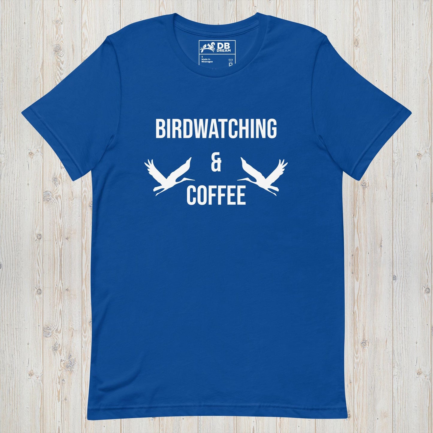 Birdwatching & Coffee Unisex t-shirt