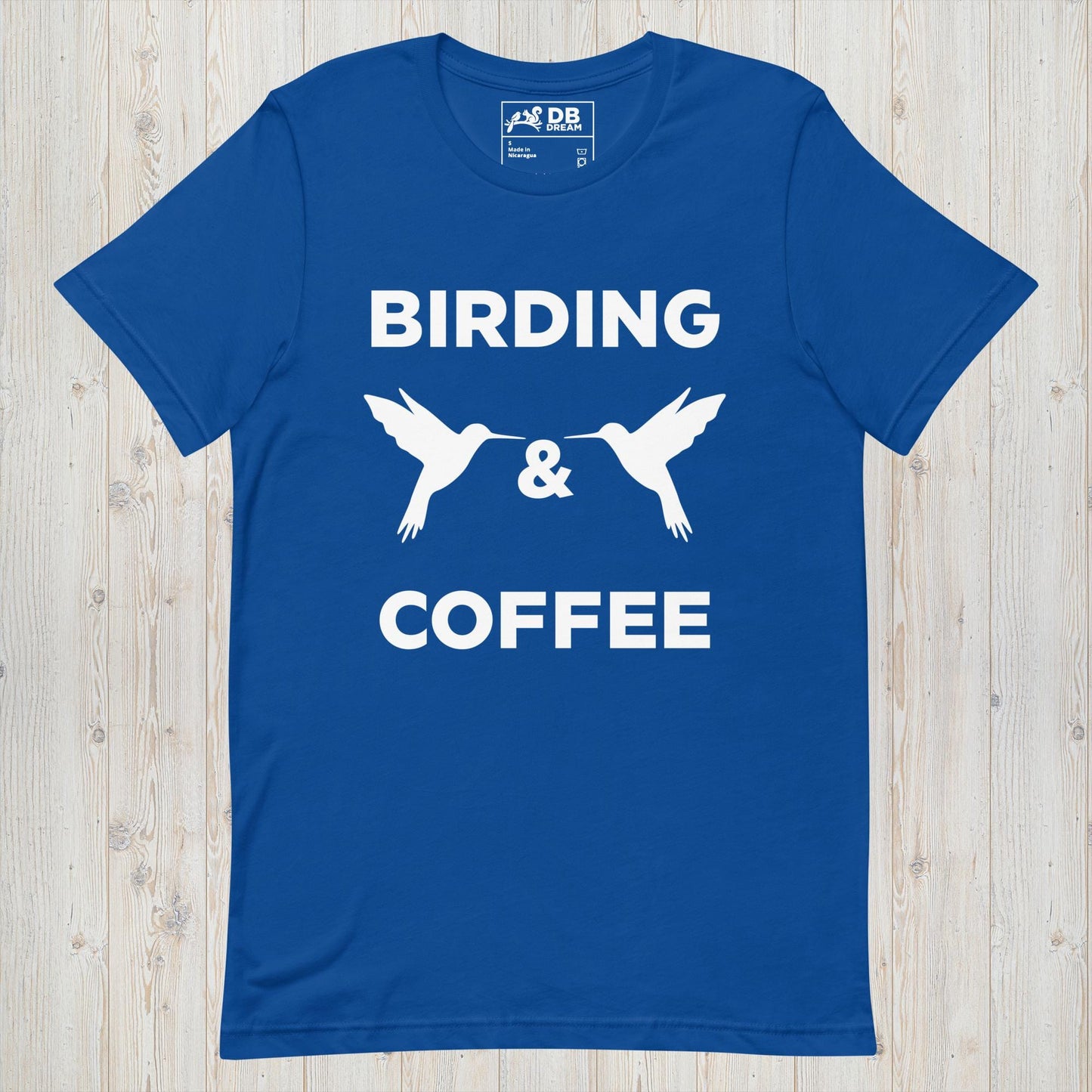 Birding & Coffee Unisex t-shirt