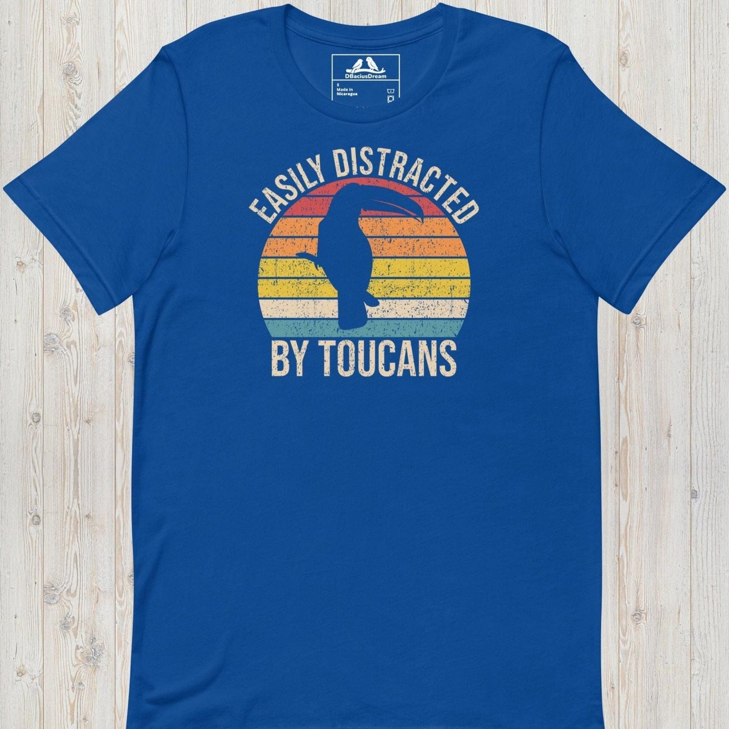 Easily Distracted By Toucans Unisex t-shirt