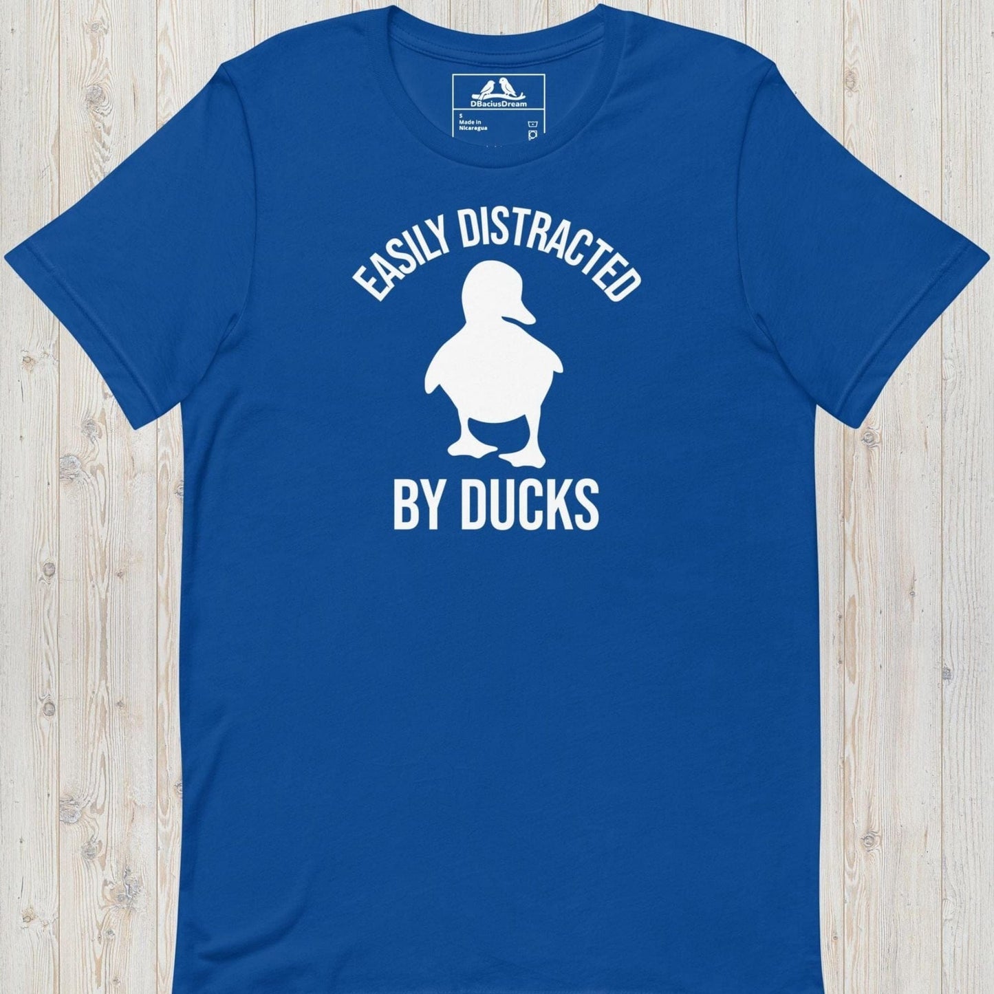 Easily Distracted By Ducks Unisex t-shirt
