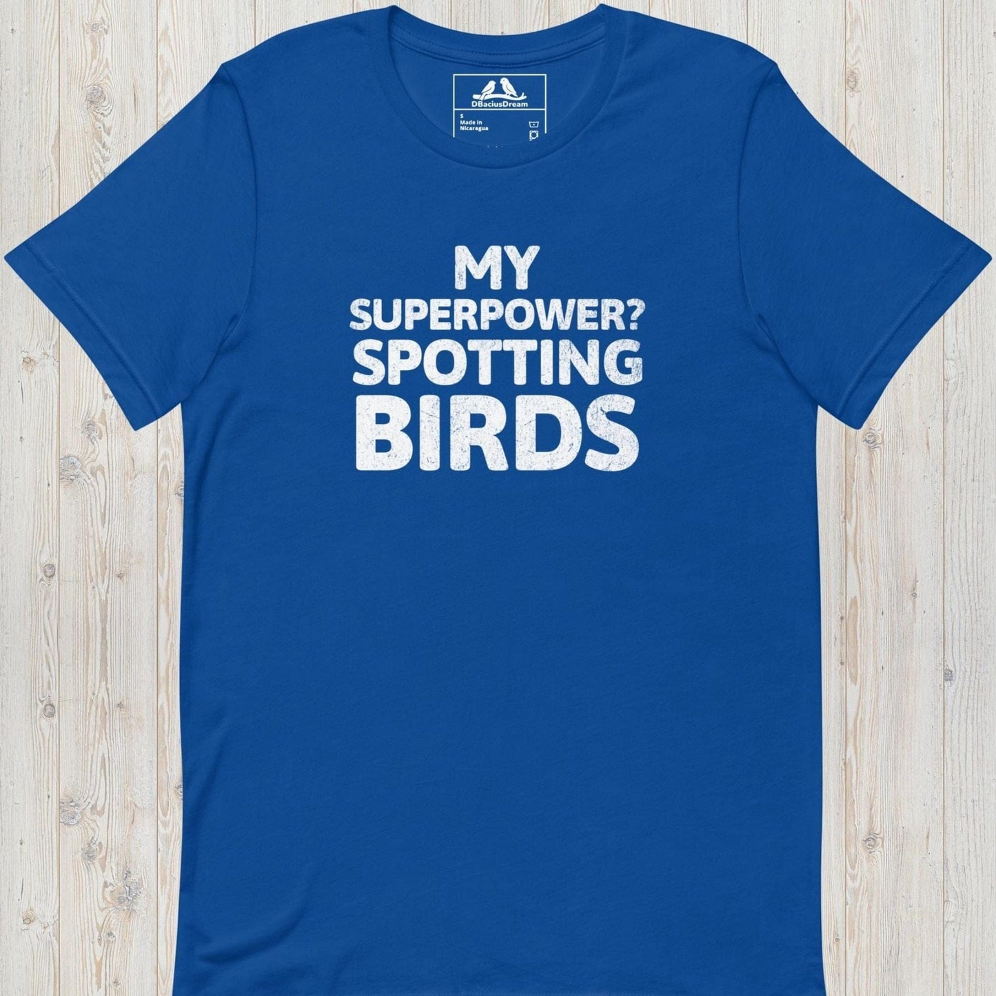 My Superpower? Spotting Birds Unisex t-shirt