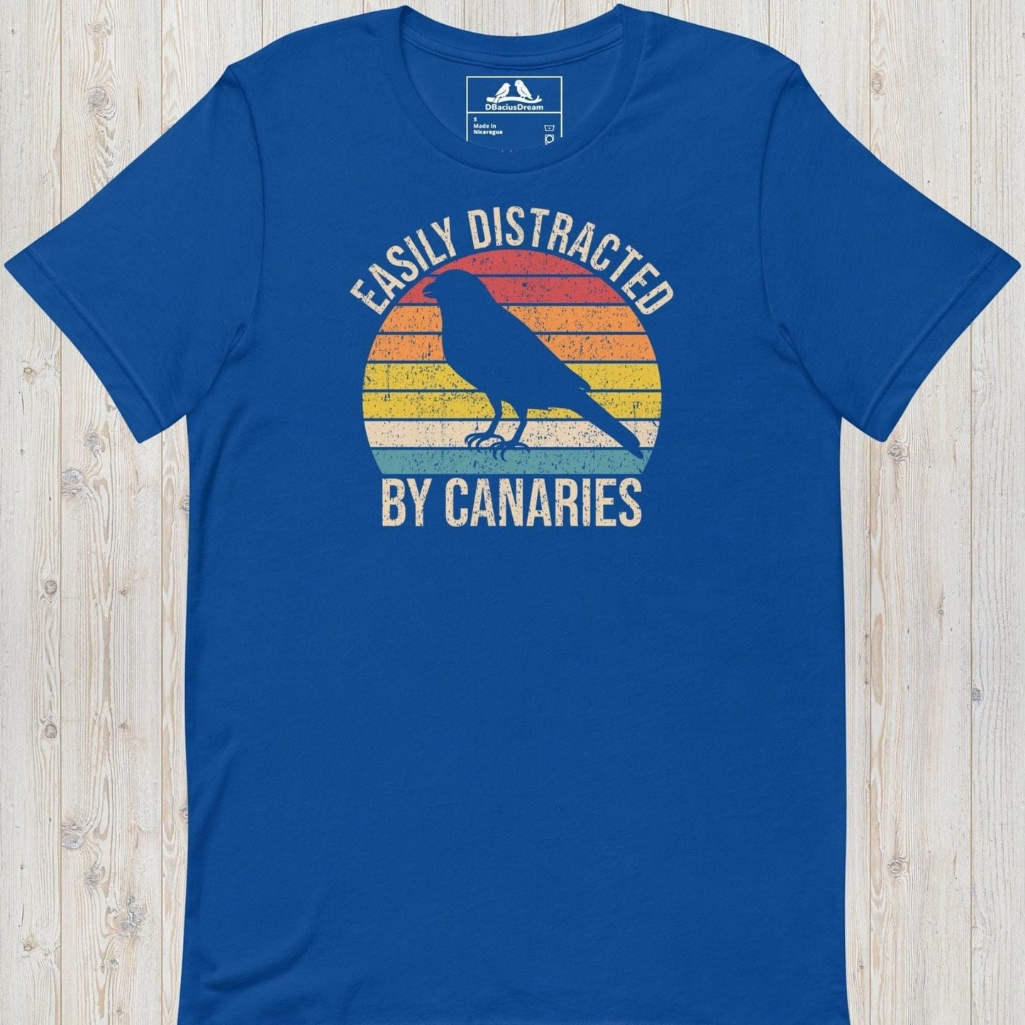 Easily Distracted By Canaries  Unisex t-shirt