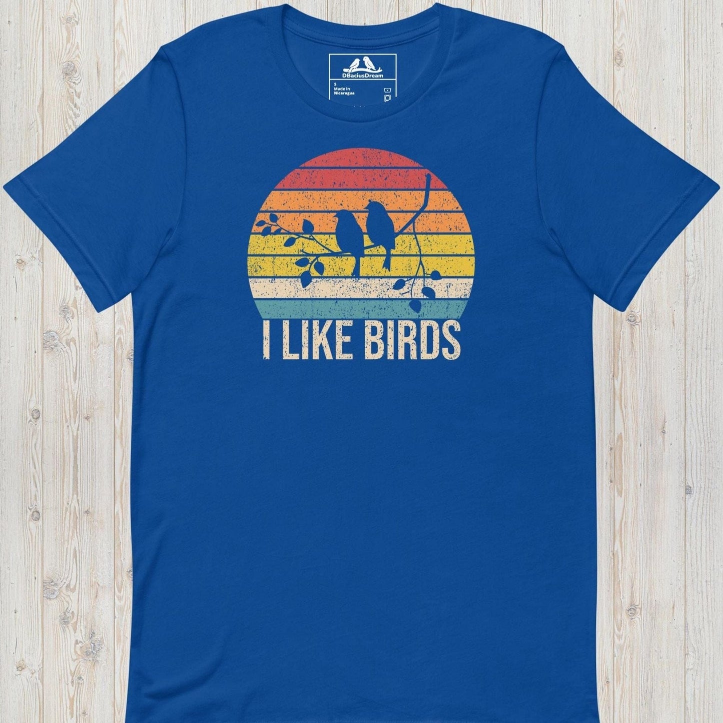I Like Birds Unisex t-shirt