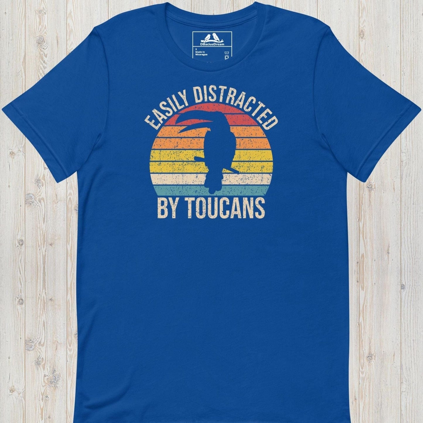 Easily Distracted By Toucans Unisex t-shirt