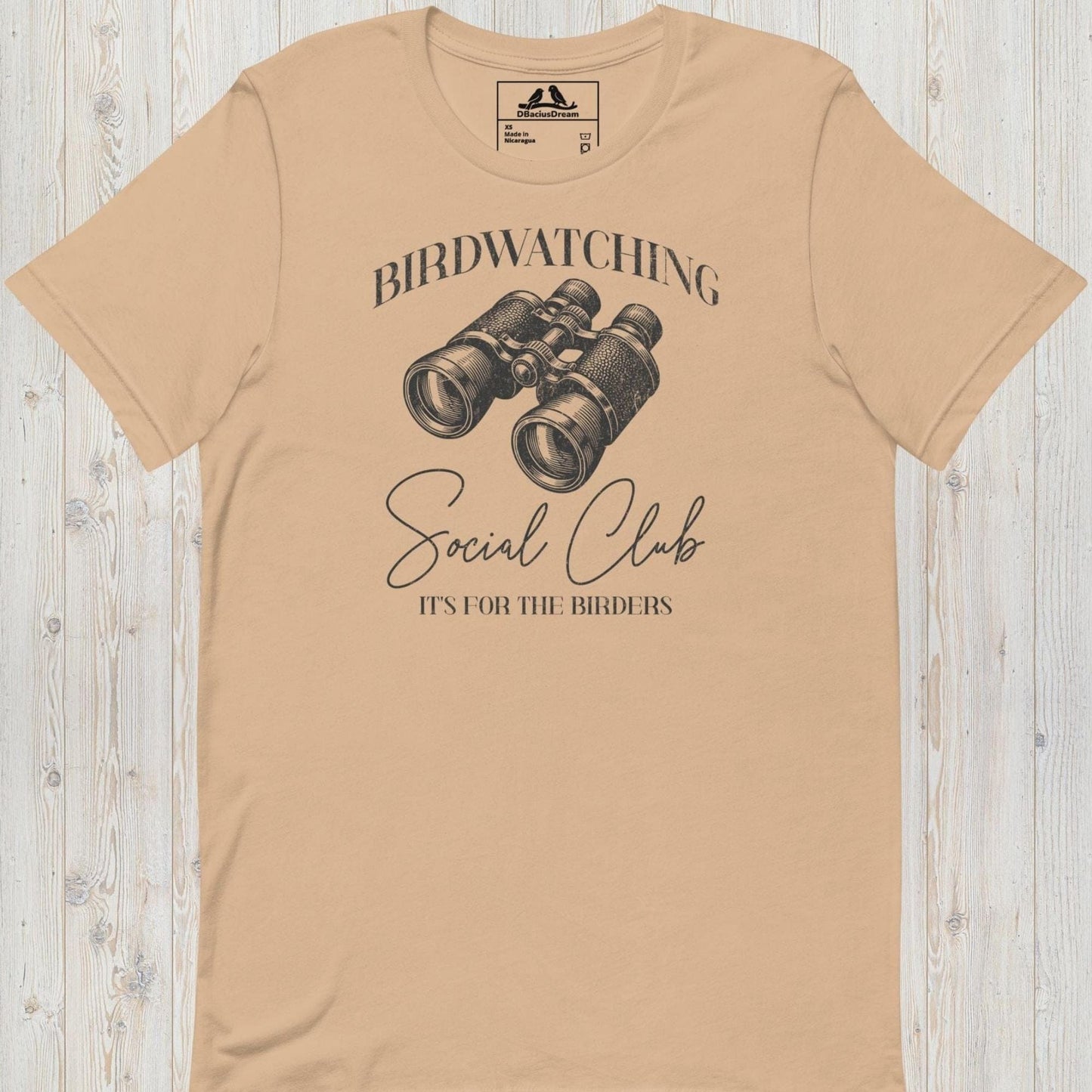 Birdwatching Social Club Unisex t-shirt