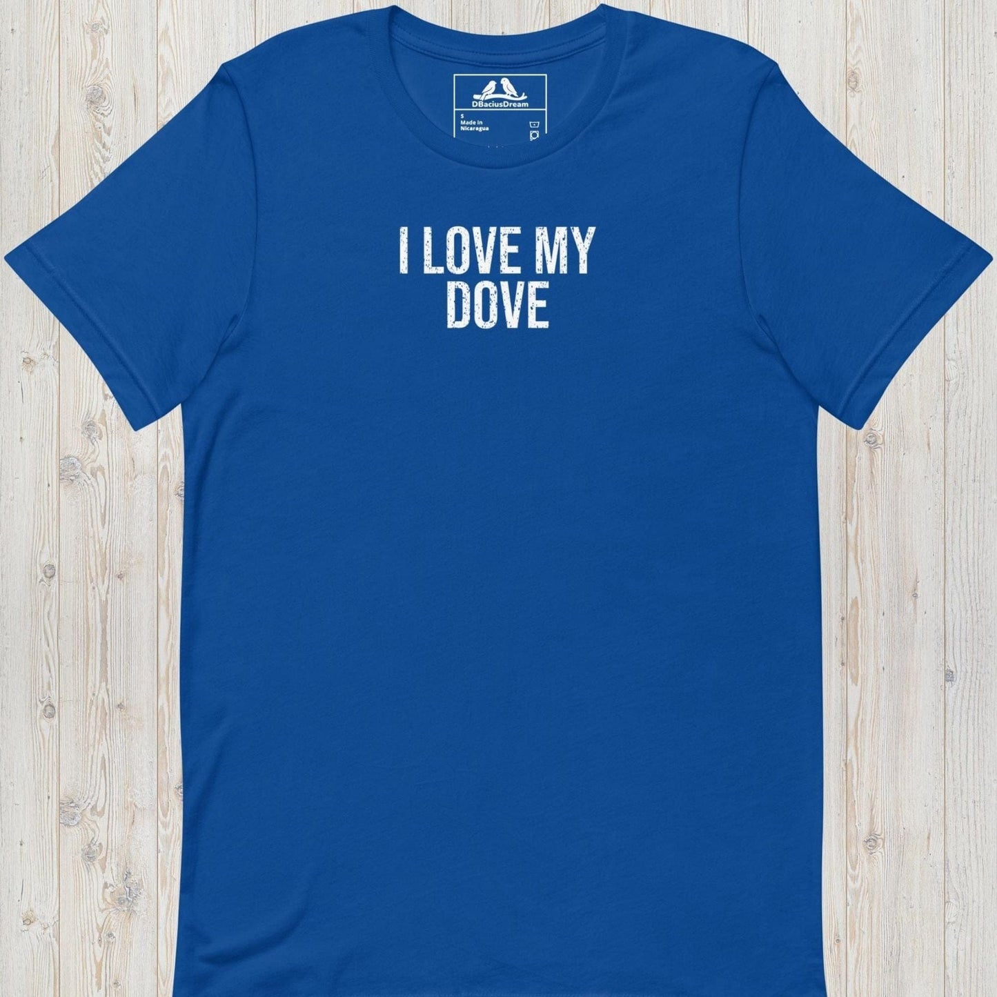 I Love My Dove Unisex t-shirt