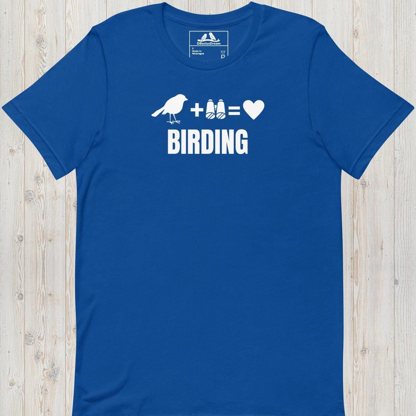Birding Love Unisex t-shirt
