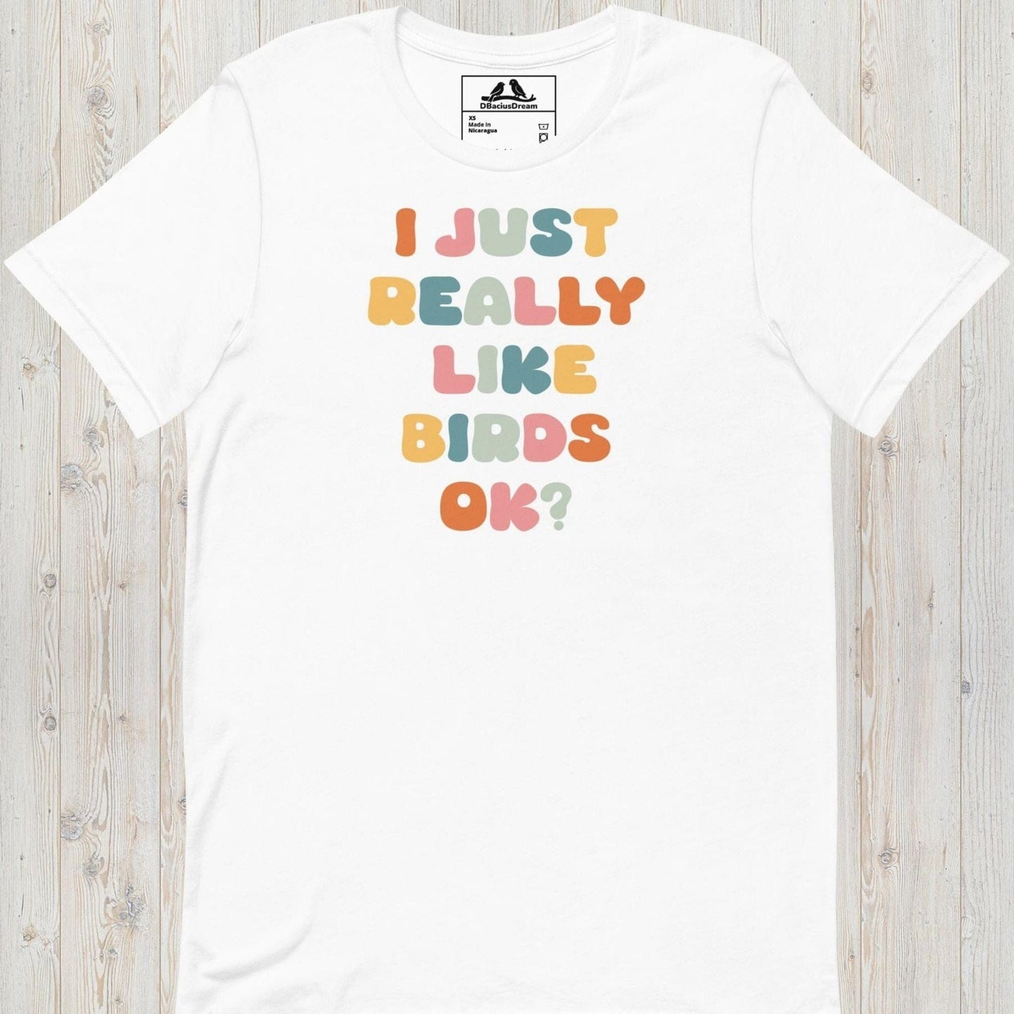 Really Like Birds Unisex t-shirt