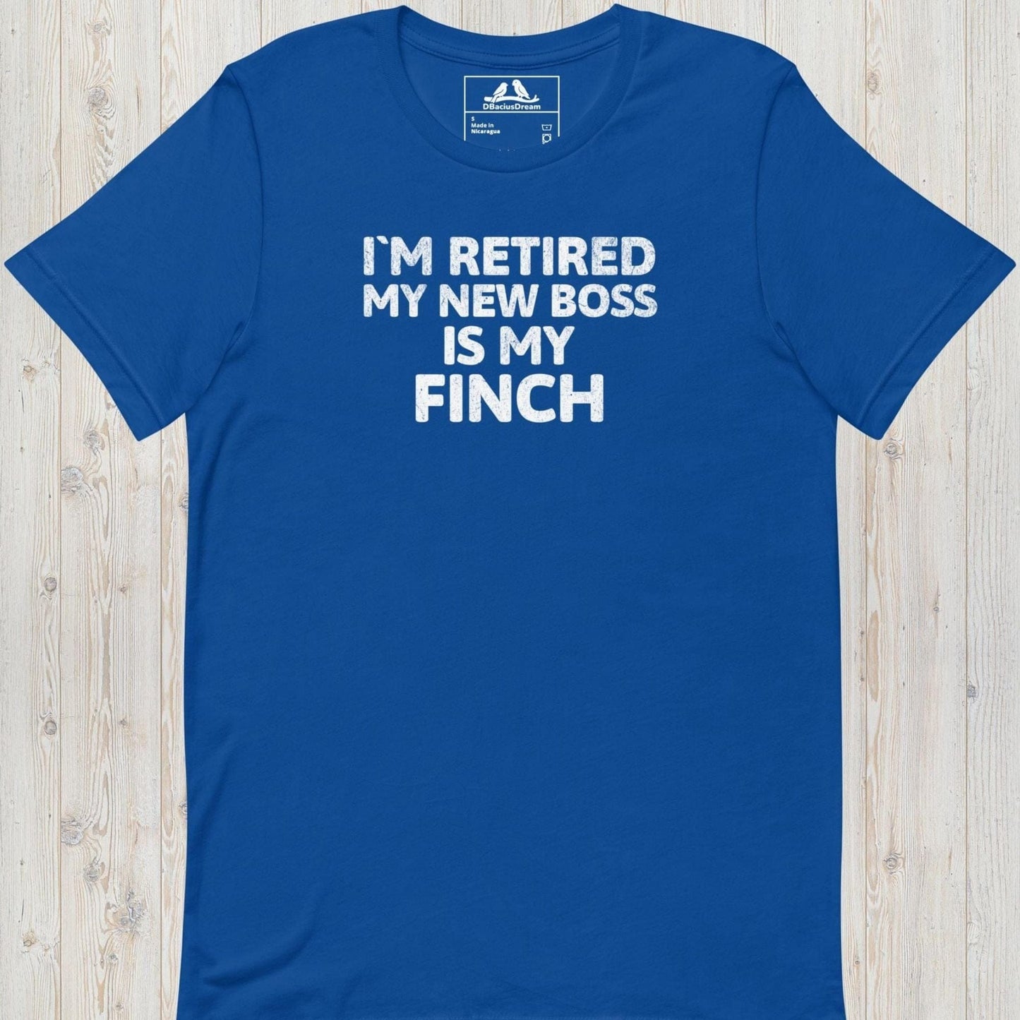 My New Boss Is My Finch Unisex t-shirt