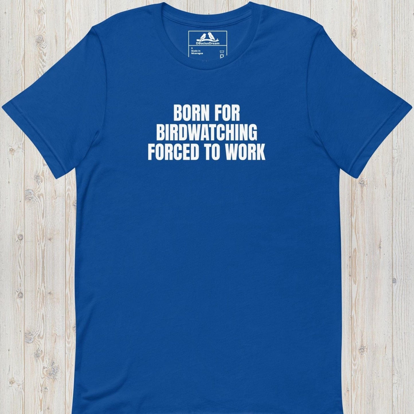 Born For Birdwatching Unisex t-shirt