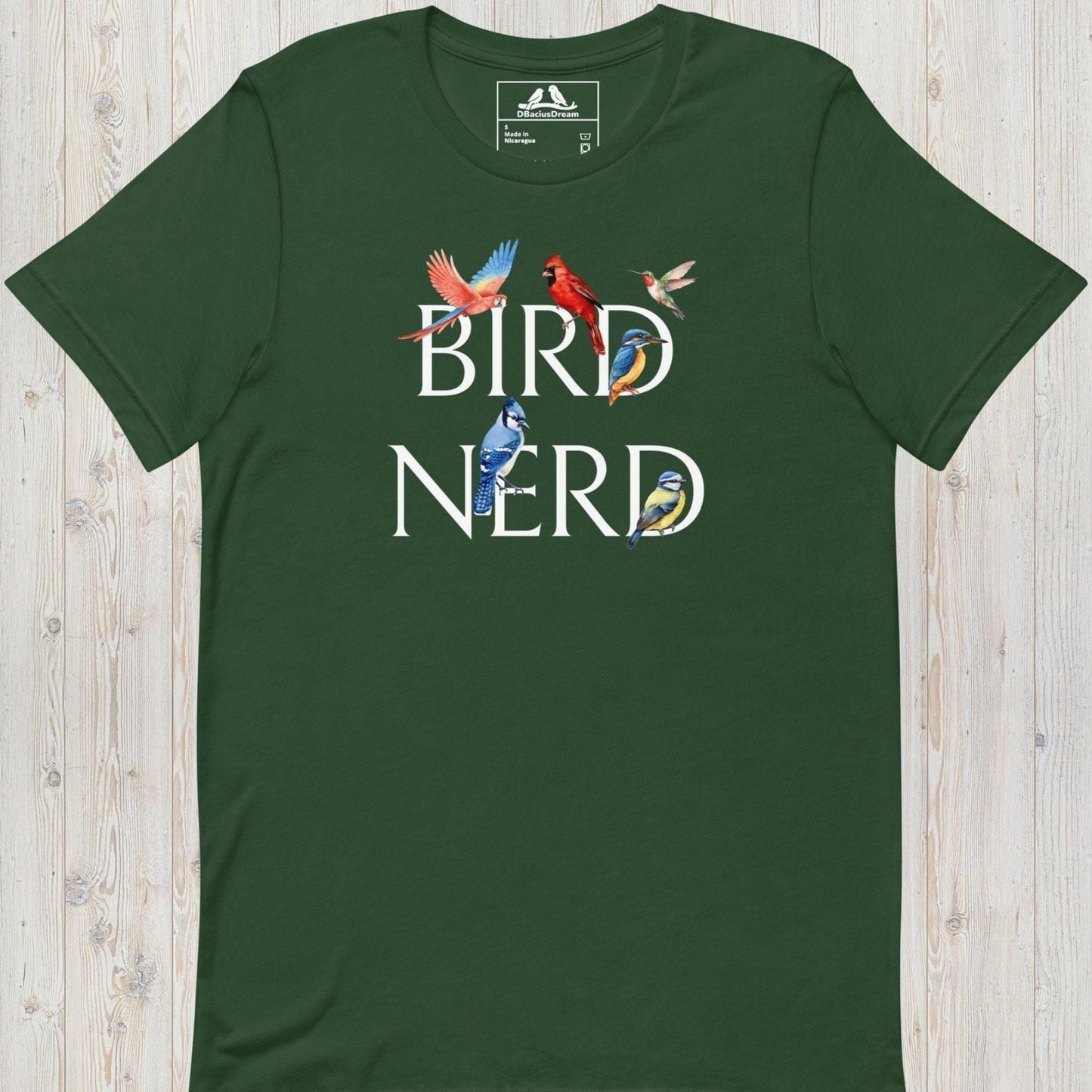 Bird Nerd Unisex t-shirt