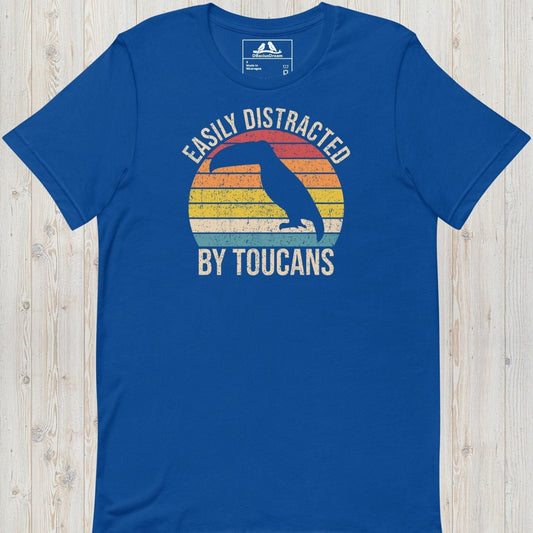 Easily Distracted By Toucans Unisex t-shirt