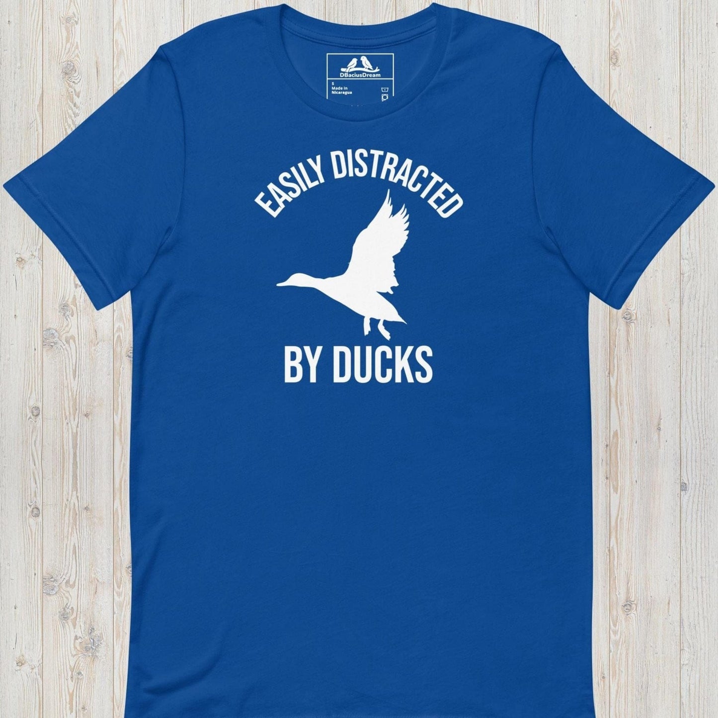 Easily Distracted By Ducks Unisex t-shirt