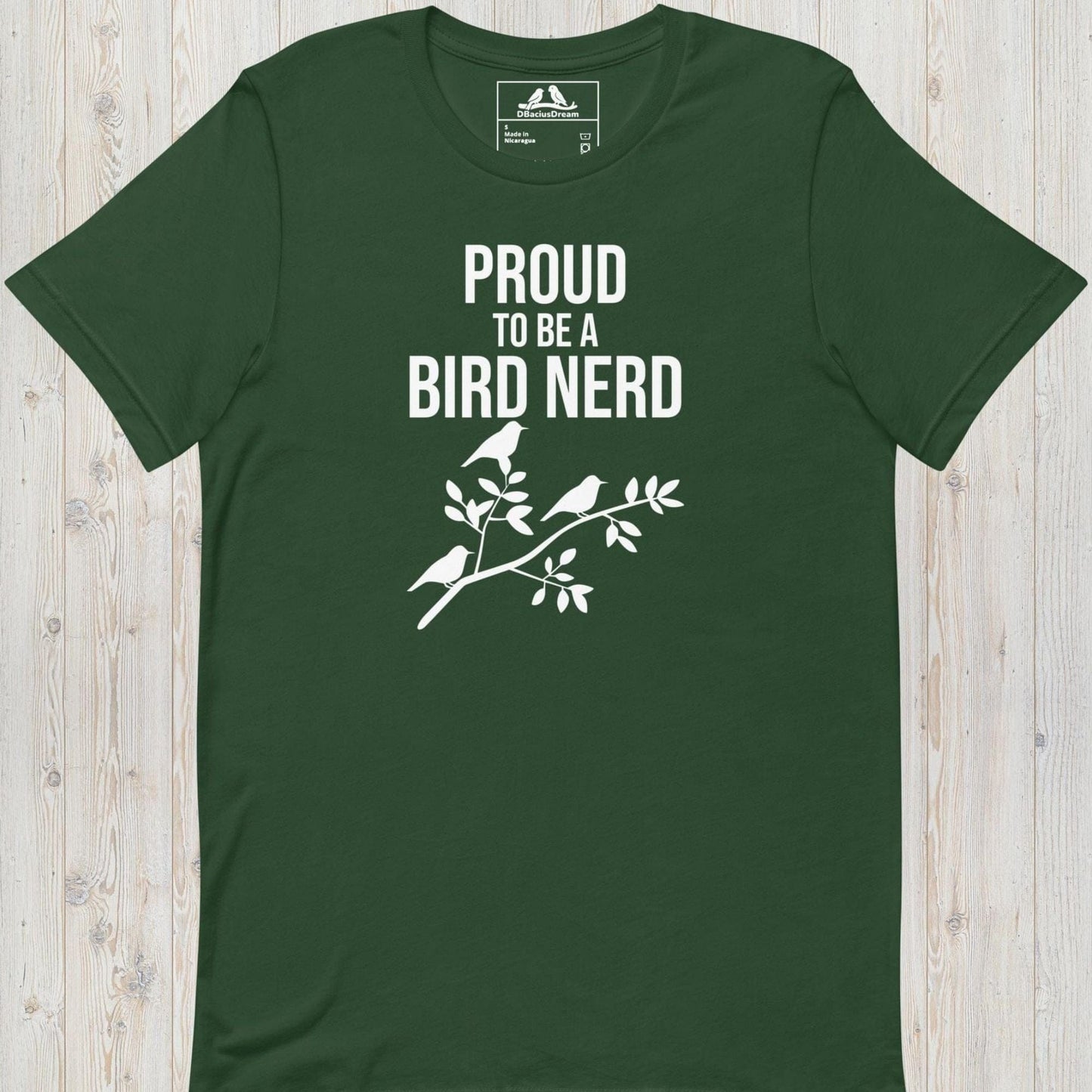 Bird Nerd Unisex t-shirt