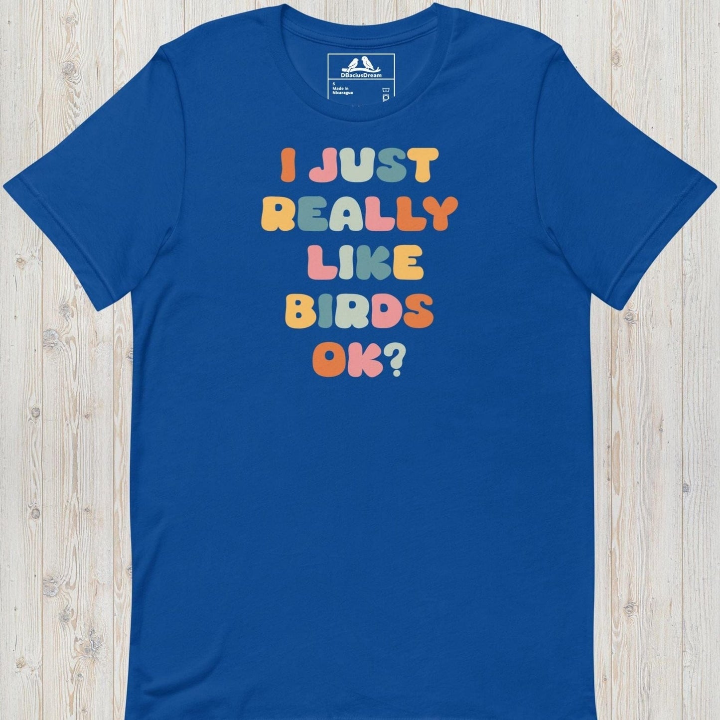 Really Like Birds Unisex t-shirt