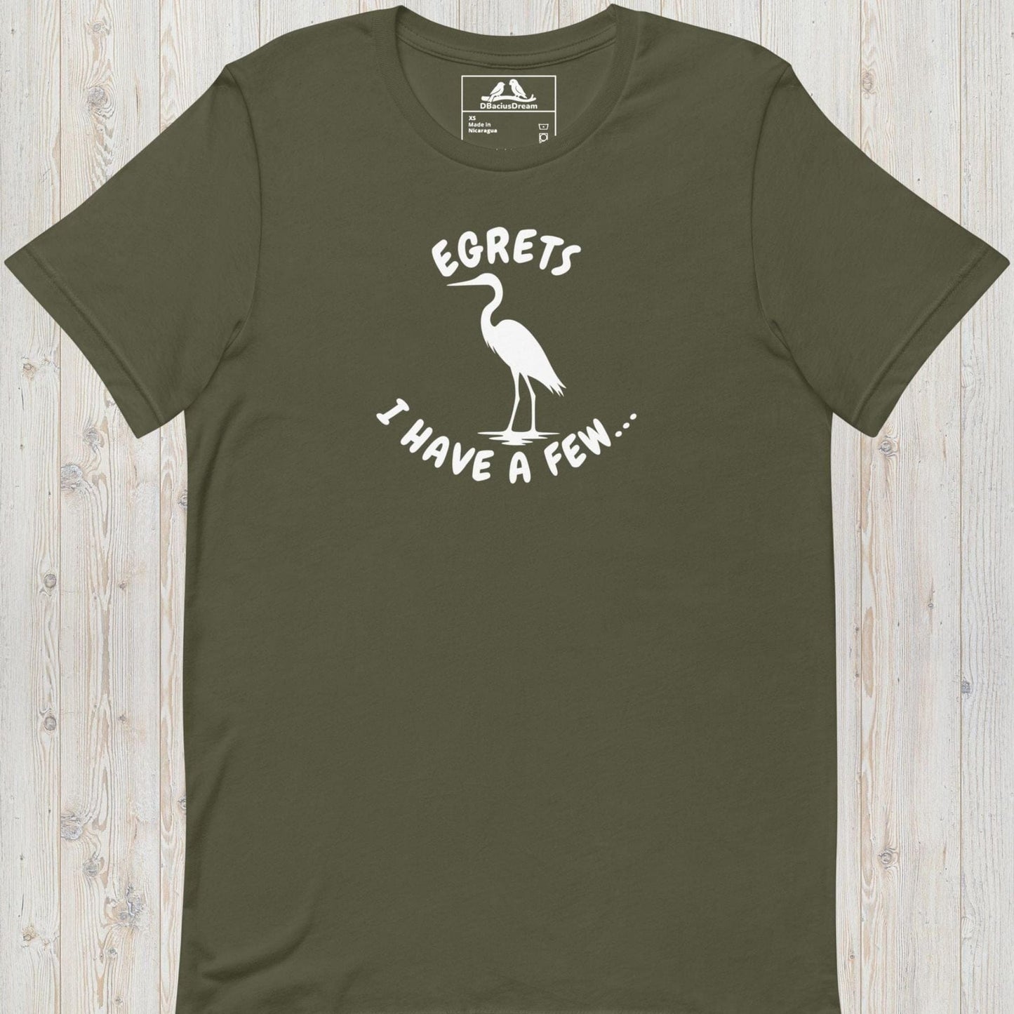 Egrets Unisex t-shirt