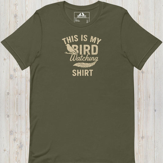 My Birdwatching Shirt Unisex t-shirt