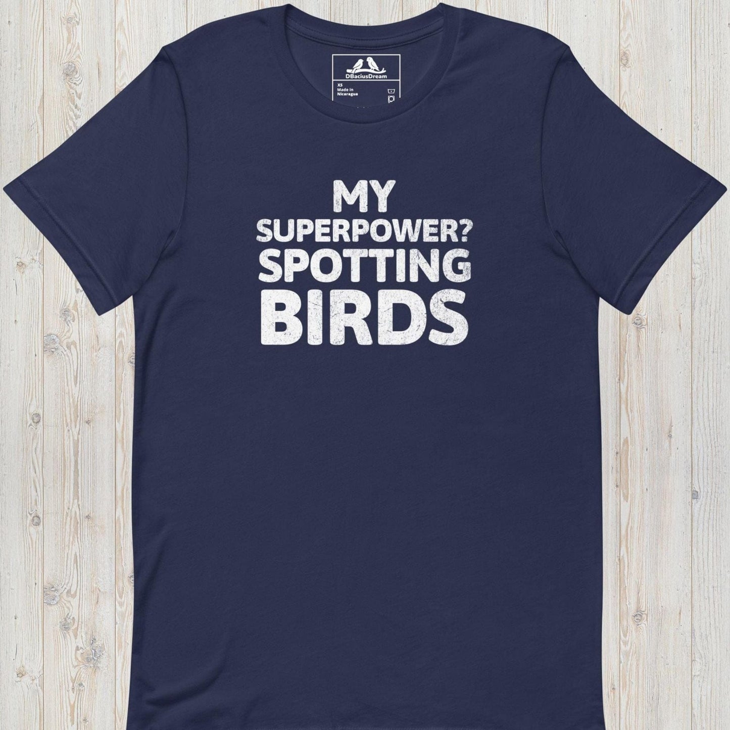 My Superpower? Spotting Birds Unisex t-shirt