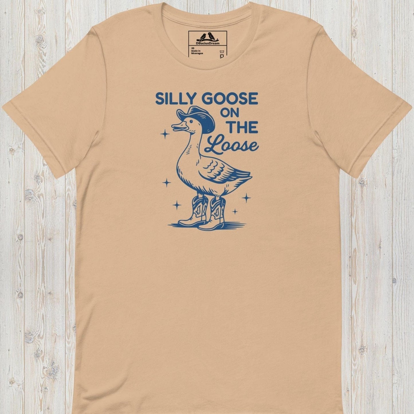Silly Goose On The Loose Unisex t-shirt