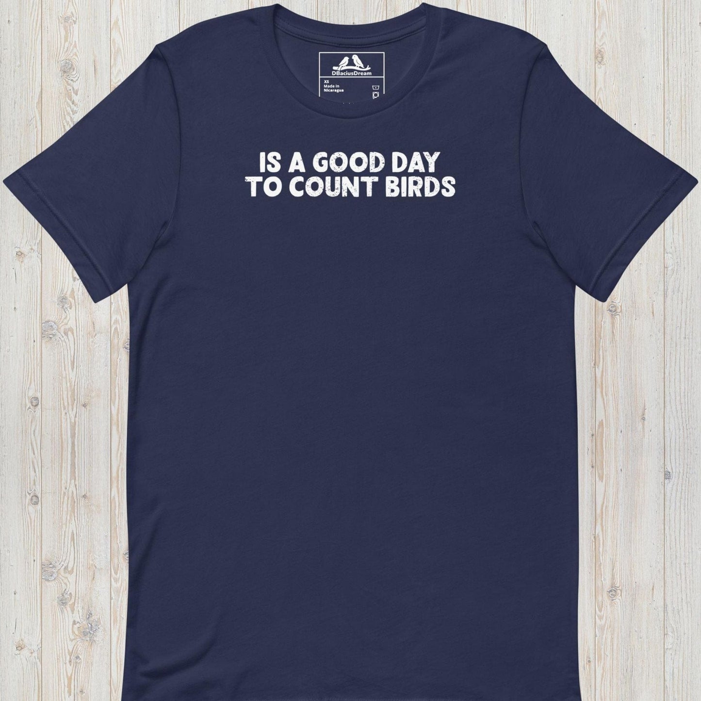 Is A Good Day To Count Birds Unisex t-shirt
