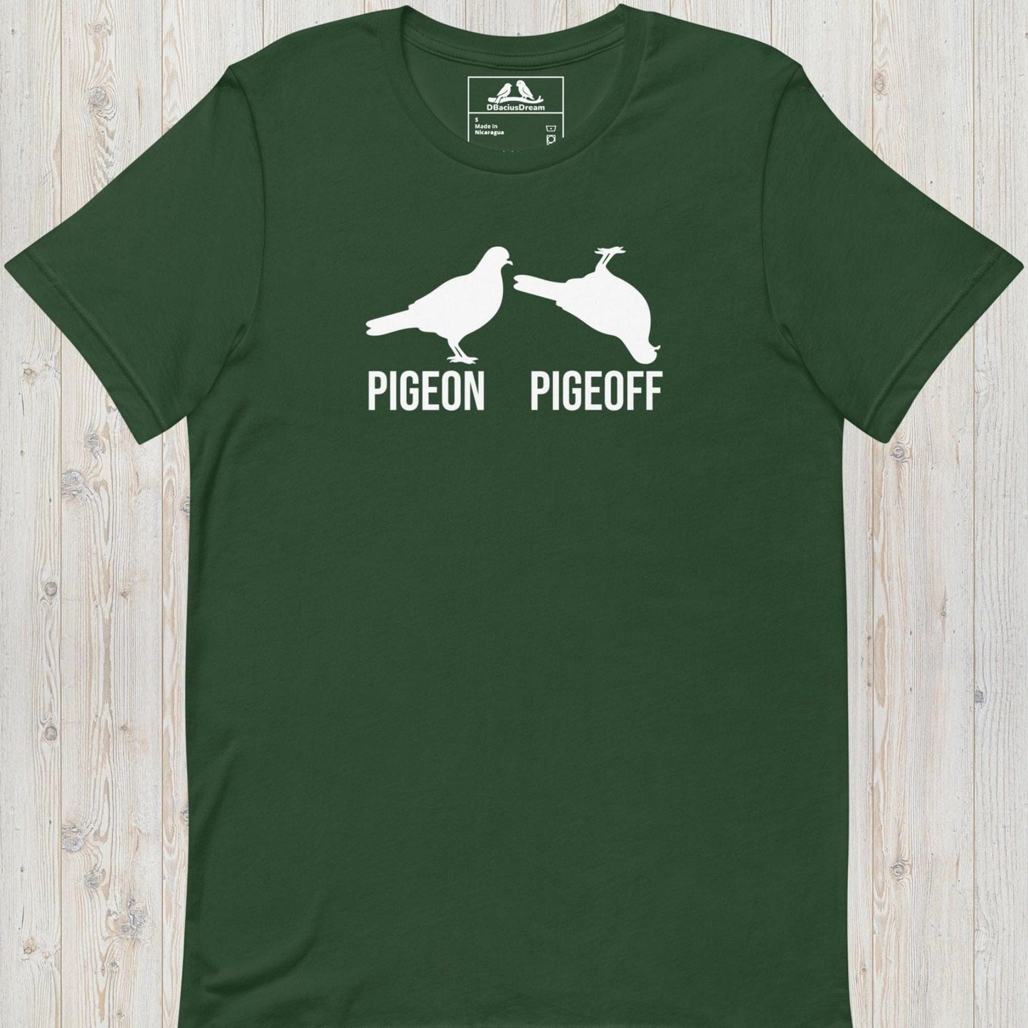 Pigeon Pigeoff Unisex t-shirt
