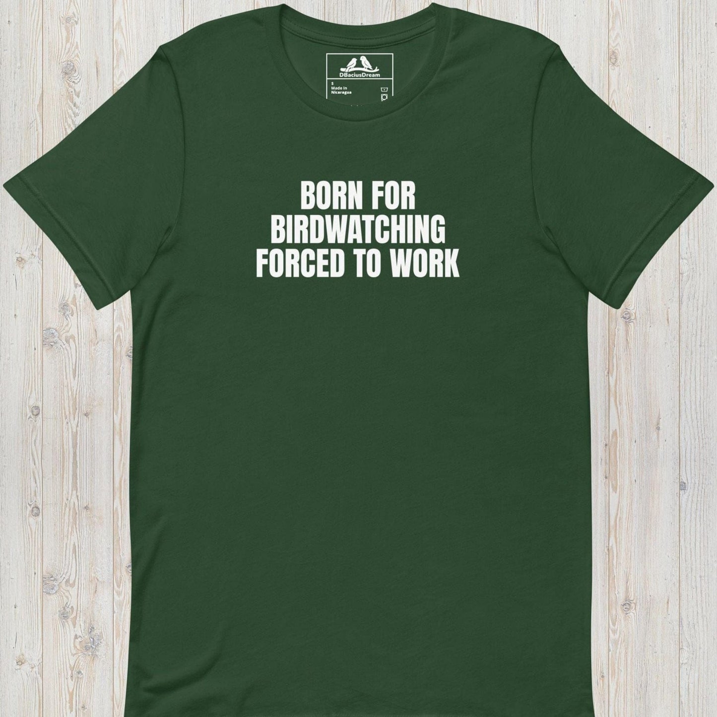 Born For Birdwatching Unisex t-shirt