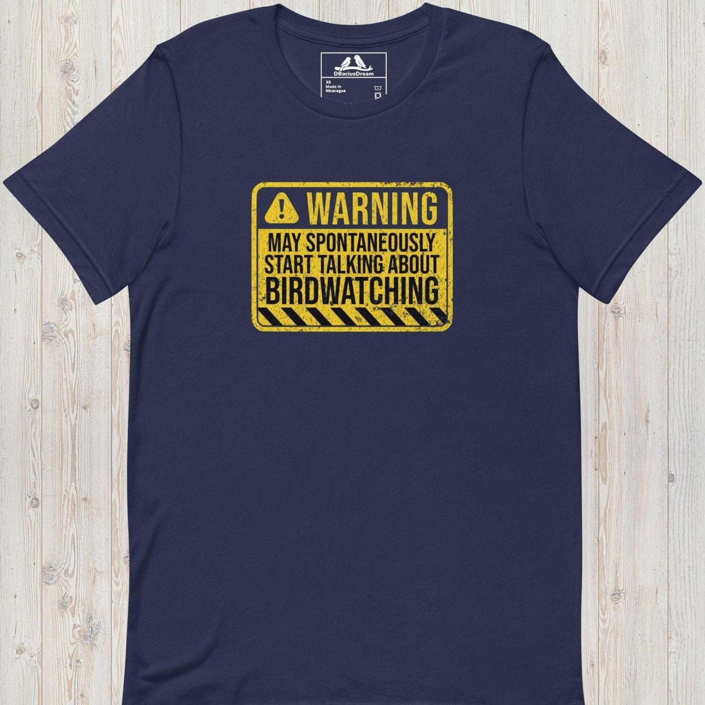 Birdwatching Warning Unisex t-shirt