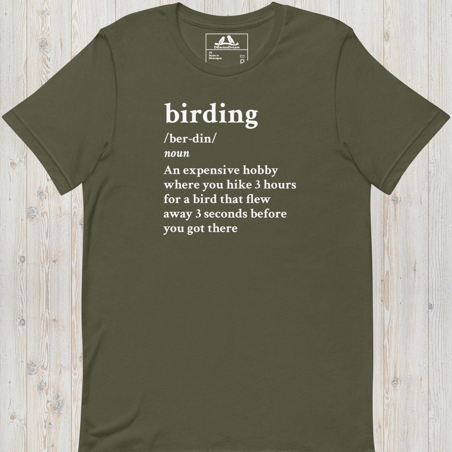 Birding Unisex t-shirt