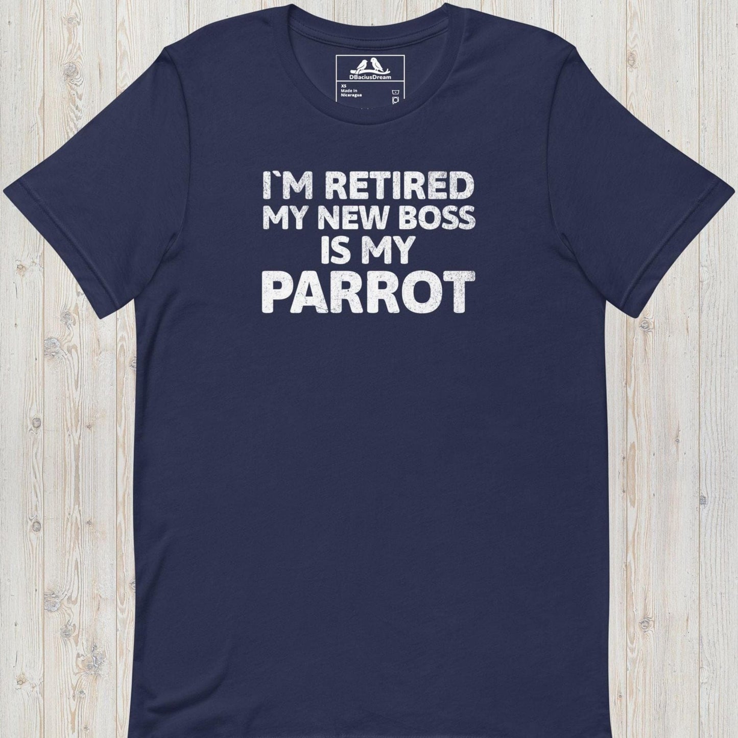 My New Boss Is My Parrot Unisex t-shirt