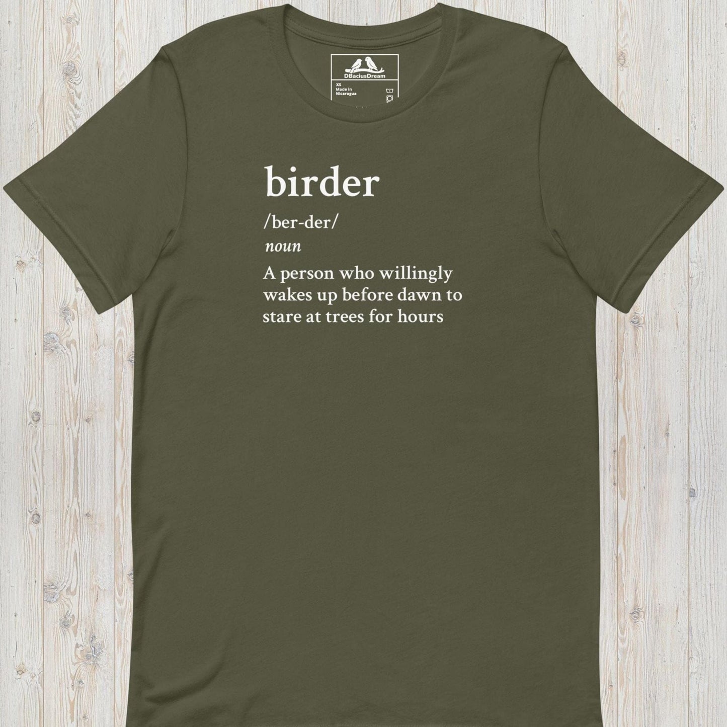 Birder Unisex t-shirt