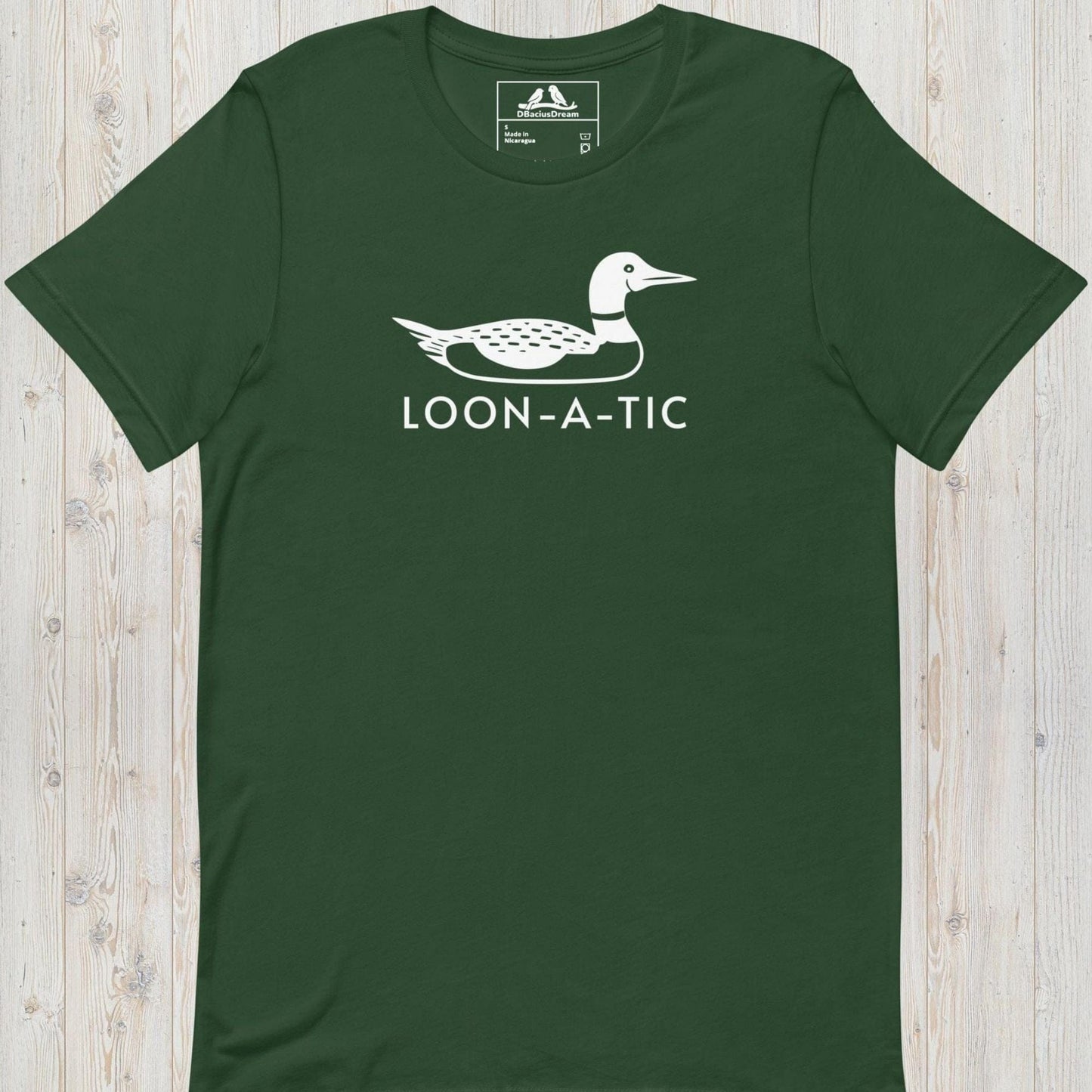 Loon-a-tic Unisex t-shirt