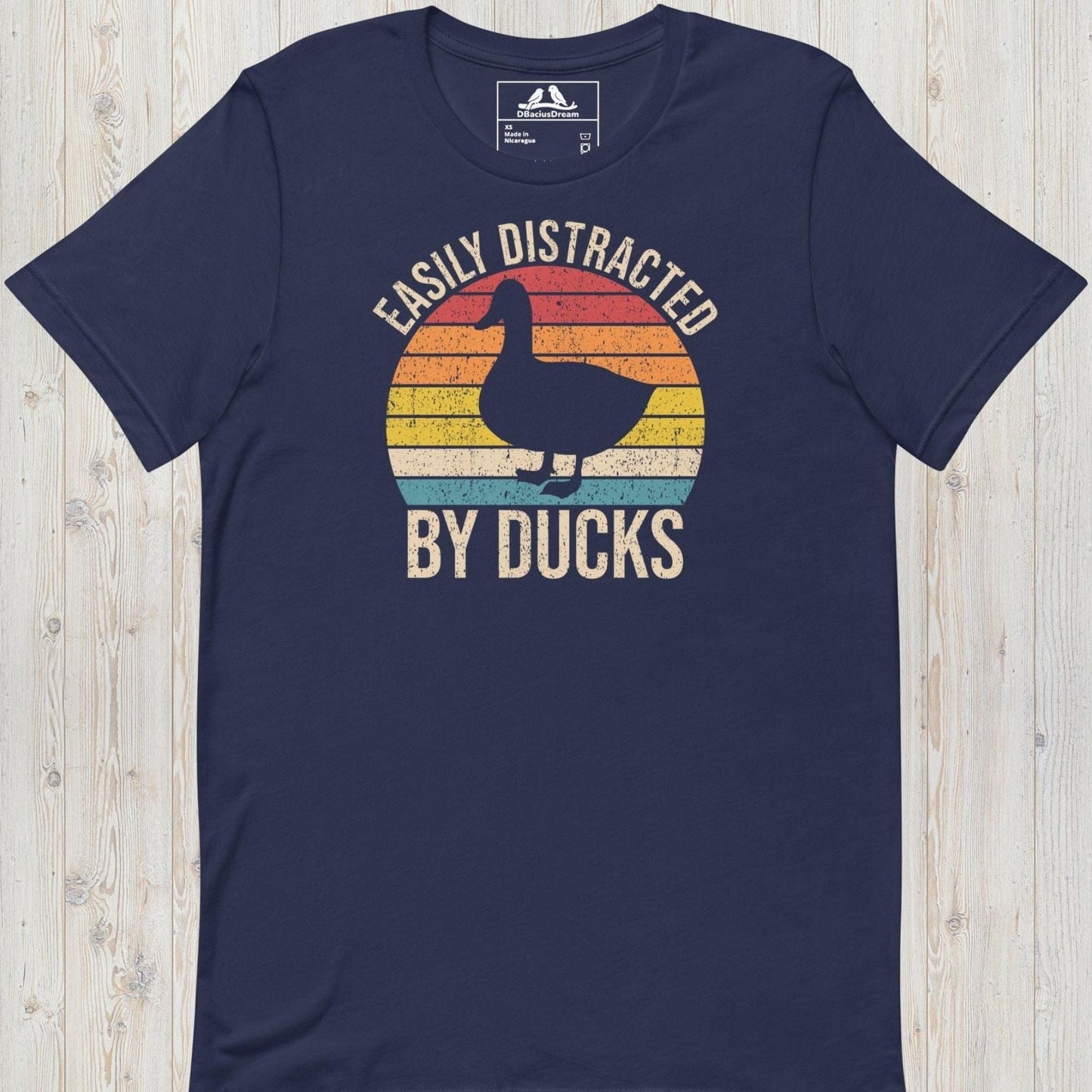 Easily Distracted By Ducks Unisex t-shirt