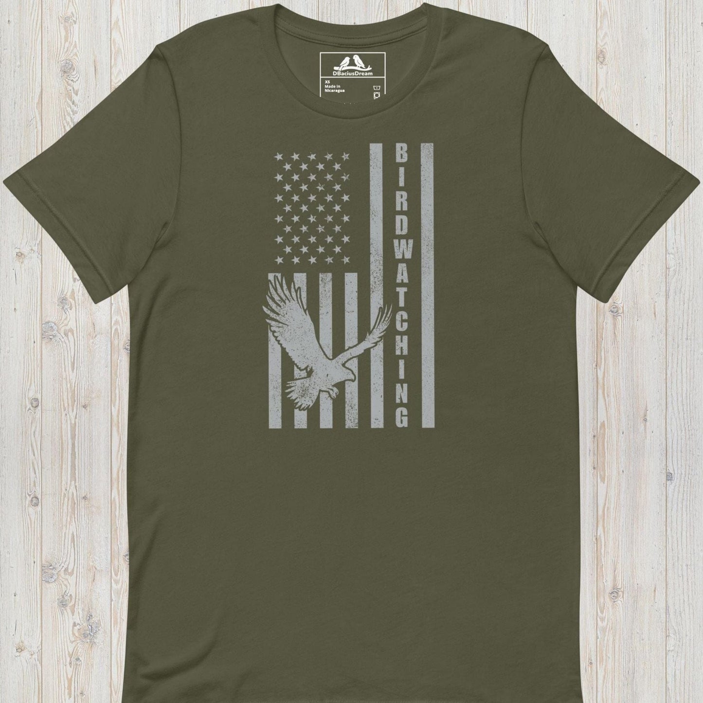 Birdwatching Flag Unisex t-shirt