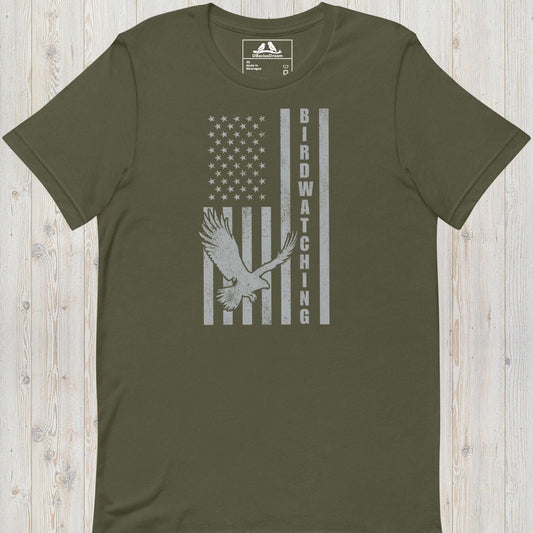 Birdwatching Flag Unisex t-shirt
