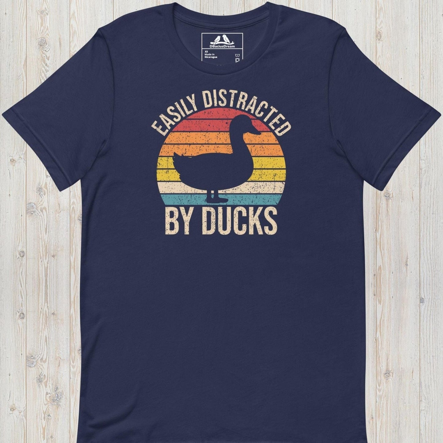 Easily Distracted By Ducks Unisex t-shirt