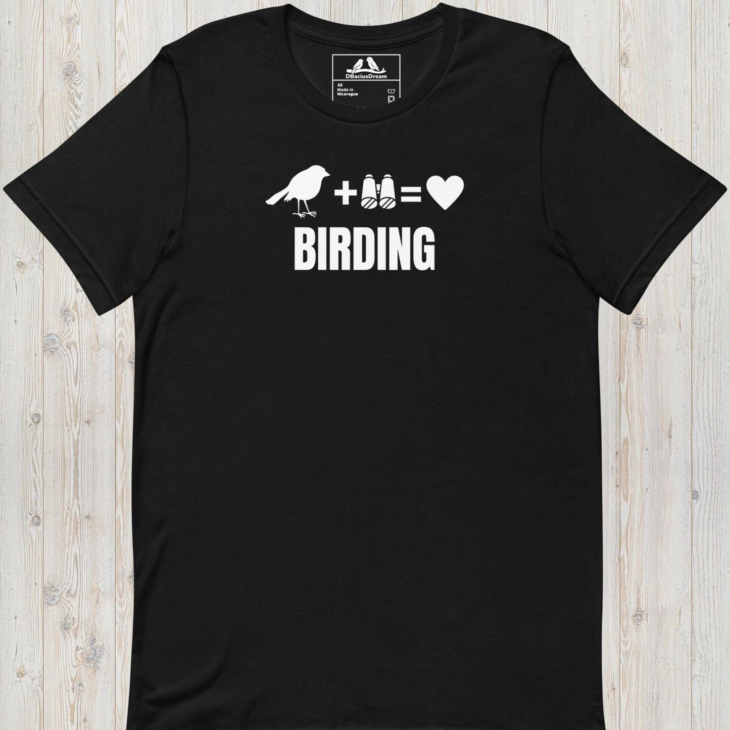 Birding Love Unisex t-shirt